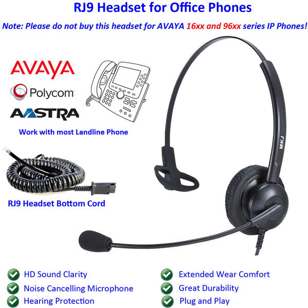 Best Headsets For Conference Calls MAIRDI Telephone Headset With