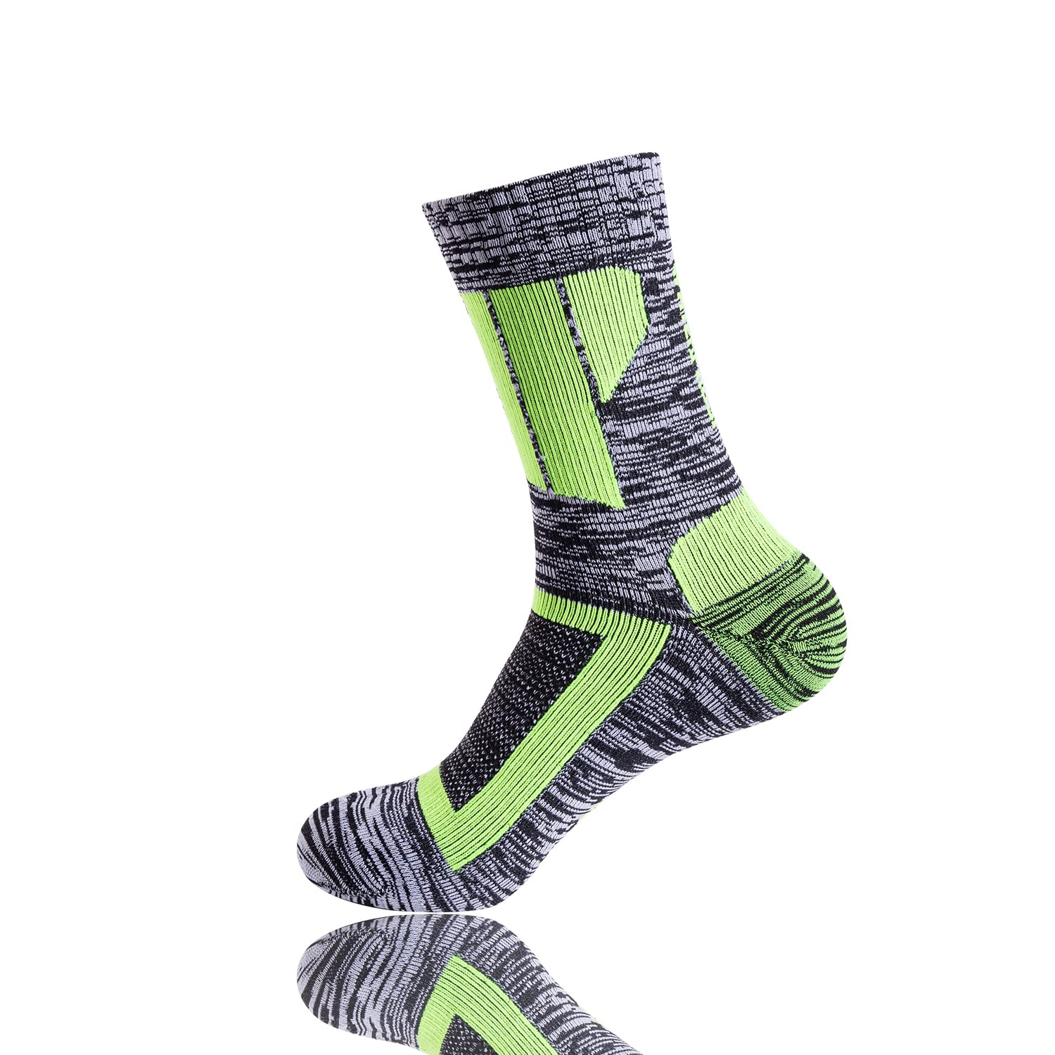 Waterproof Ankle Socks for Sports - Grey-Green M-image-adfe633e-0fe5-4642-85b8-58f7e9e09f8b-111441