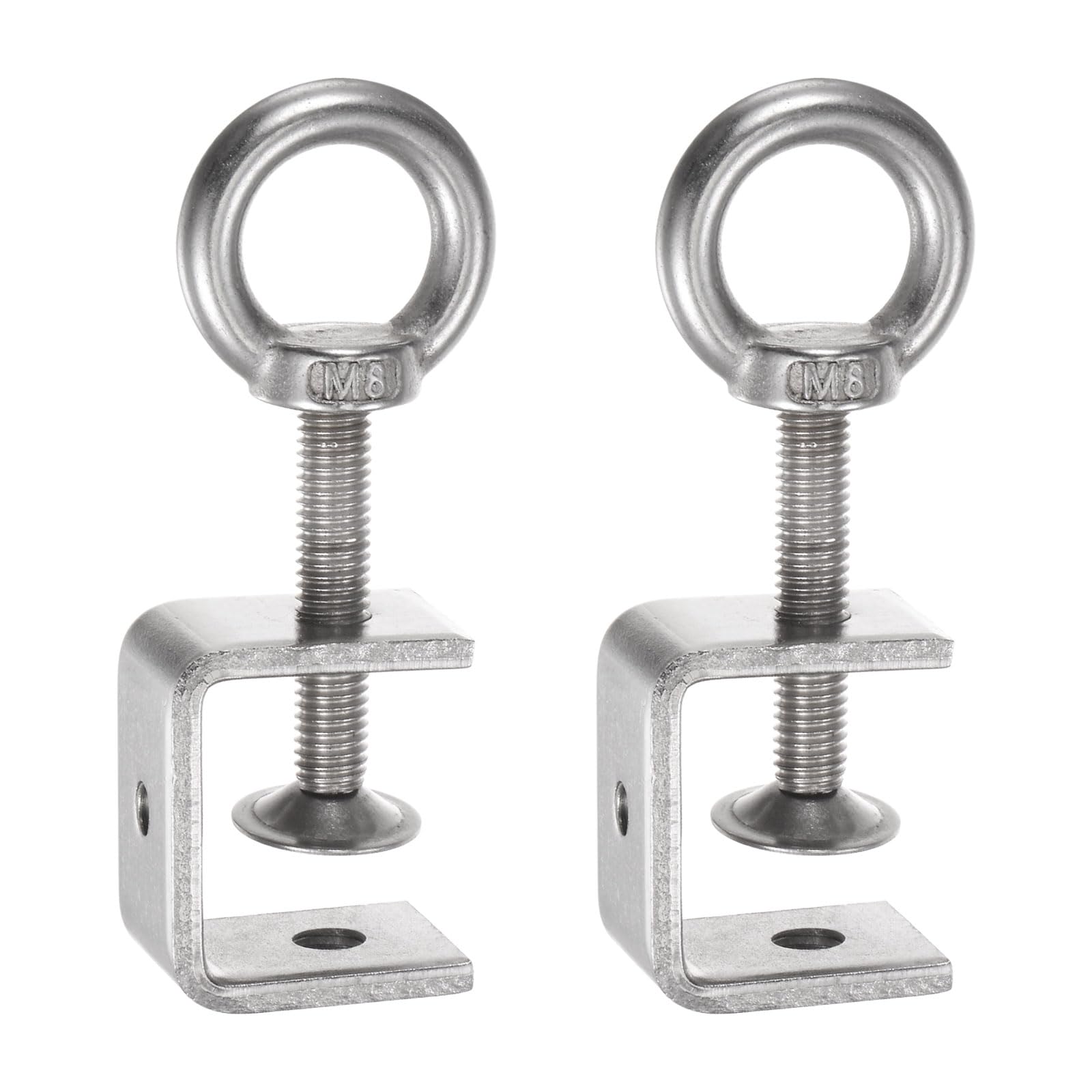 Stainless Steel C Clamp Wide Jaw Opening uxcell 2Pcs 30mm Woodworking-image-897e42b3-7a84-4b31-a70c-569f06436d7e-62037