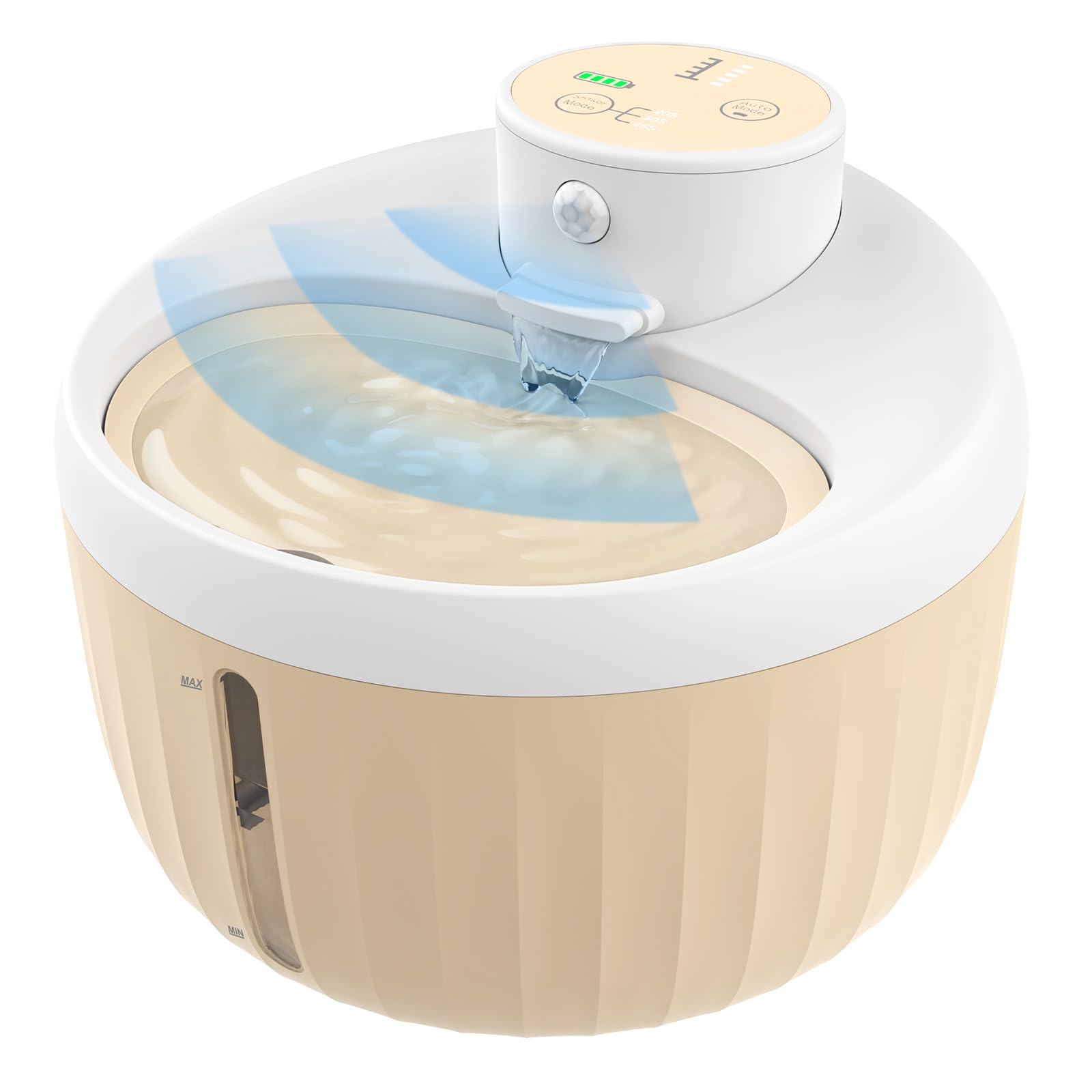 Wireless Cat Water Fountain - 1.6L White-image-eaa8763b-6d4c-4d47-a6e6-657f97cde1c4-90112