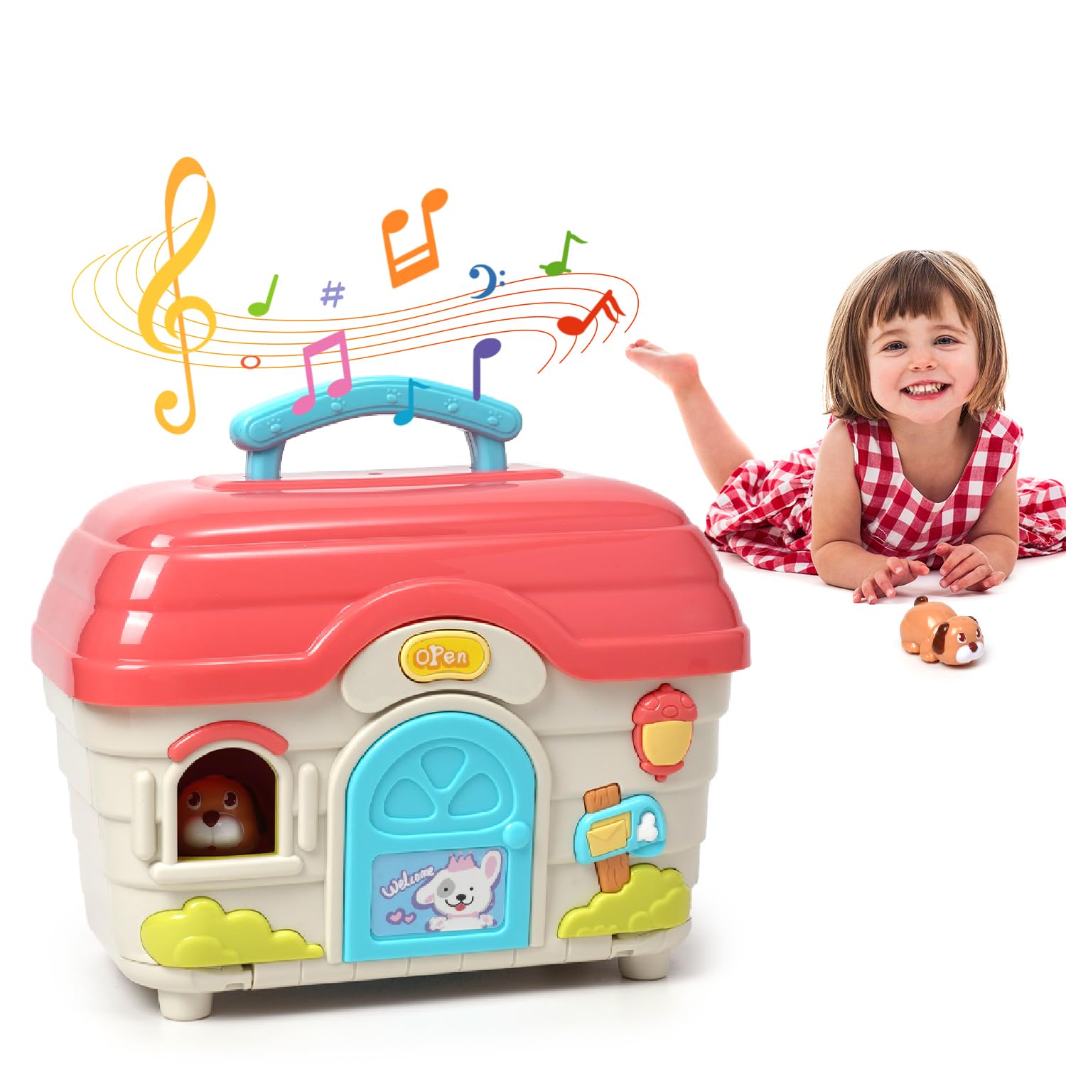 Educational Toy Dog House with Life-Like Sounds, Montessori Role Play for Kids Aged 1-3, Rarekids-image-6d24b76c-7d22-413b-aa9a-23158f871003-67004