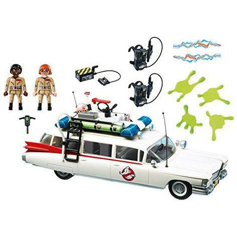Playmobil Ghostbusters 9220 Ecto-1 With Light And Sound Effects