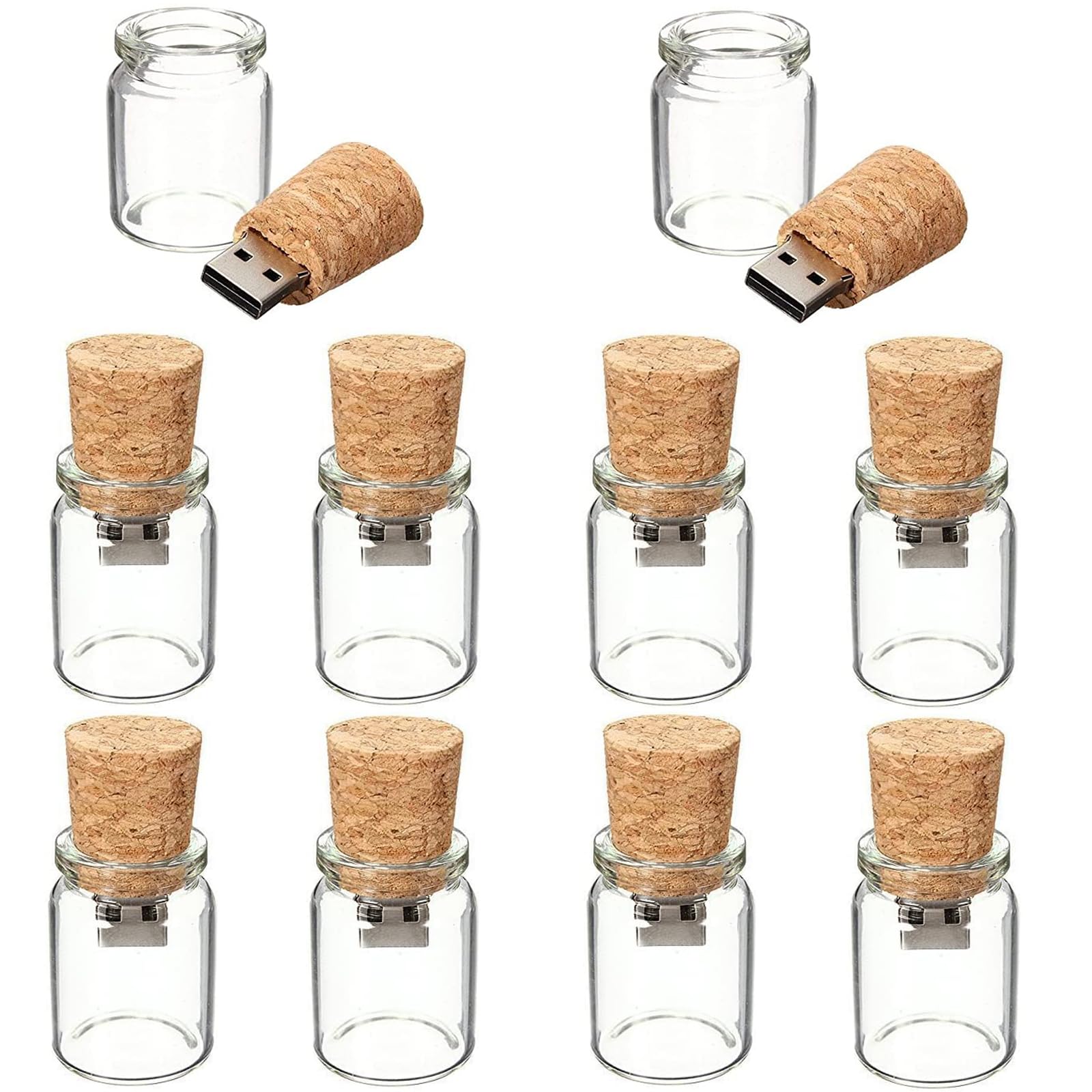 4GB USB Flash Drives 10PCS - Transparent Glass-image-1ae84d5a-6f43-47e0-a5cd-2bf12f51cdbf-120370