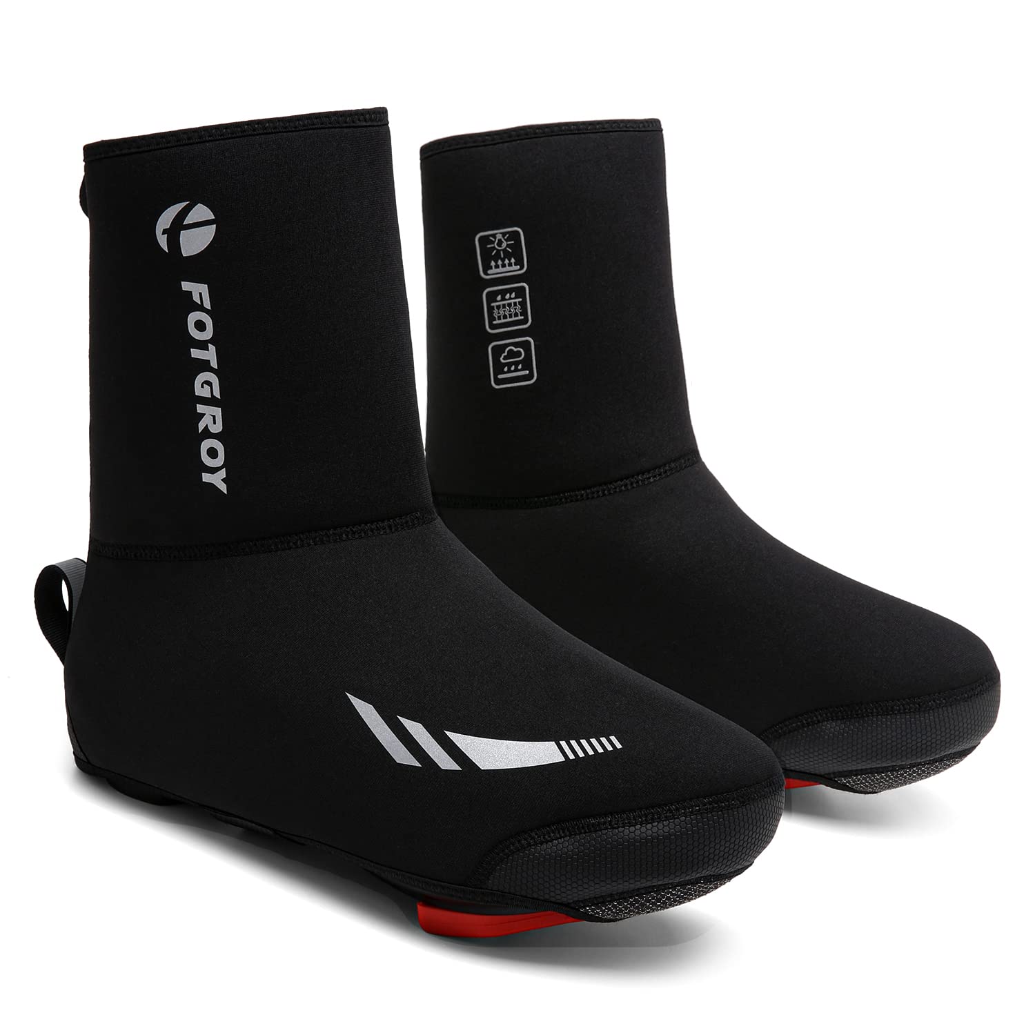 Cycling Shoe Covers - Black S-image-b56b0d29-8310-4304-a4bf-4ea2e662dcd4-87692