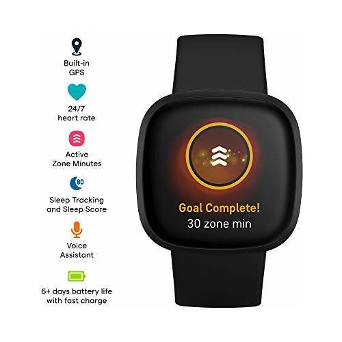 Fitbit Versa Health Fitness Smartwatch With GPS, 24/7 Heart