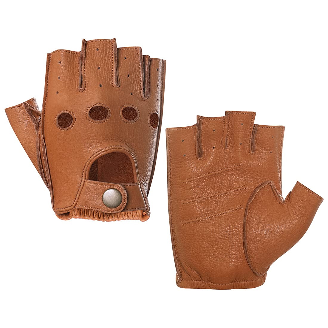 Men's Leather Driving Gloves - Tan XXL-image-f76ab9fd-cbd6-45f1-b417-863d8db710c5-112302