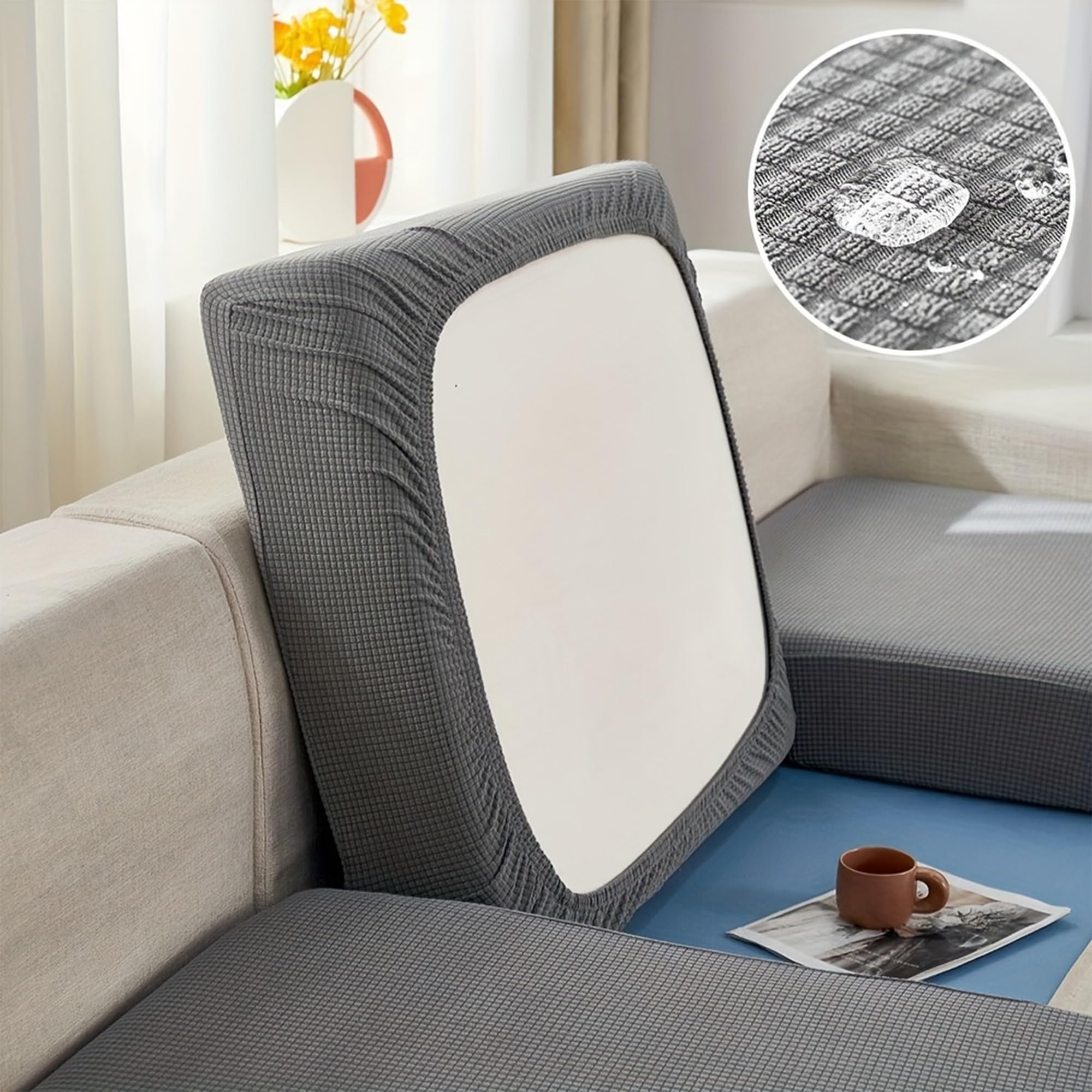 Techson Stretch Sofa Seat Cushion Cover, High Stretch 2-image-986a0df4-4ad3-4ba9-a8f3-ddf2f9ec4b70-61736