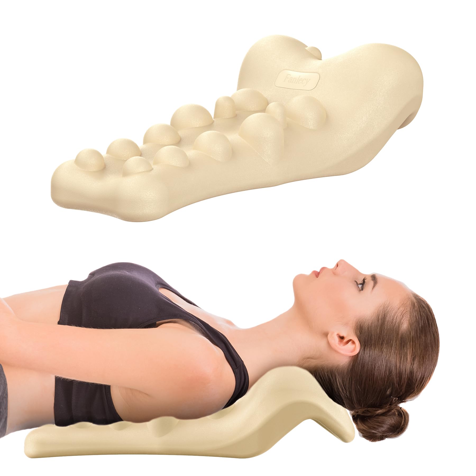 Neck & Shoulder Relaxer with Massage Point - Beige-image-c7d83691-d32c-4127-be21-a06d3b025b46-113507