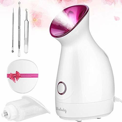 Facial Steamer, Wolady Nano Ionic Face Steamer For Pores With UV