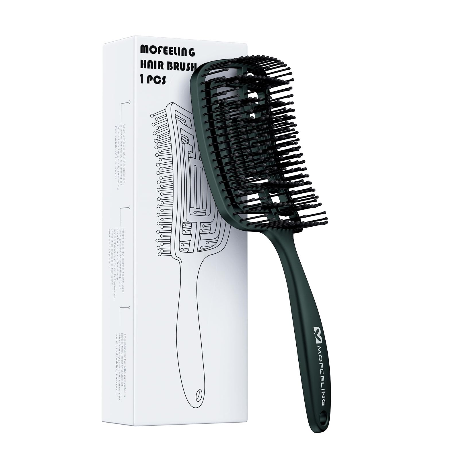 Hair Brush, Anti Tangle Detangle Hair Brush, Wet & Dry Head Massaging-image-7b41e8b7-019d-46f9-ab73-f6281ddf7c7b-53357