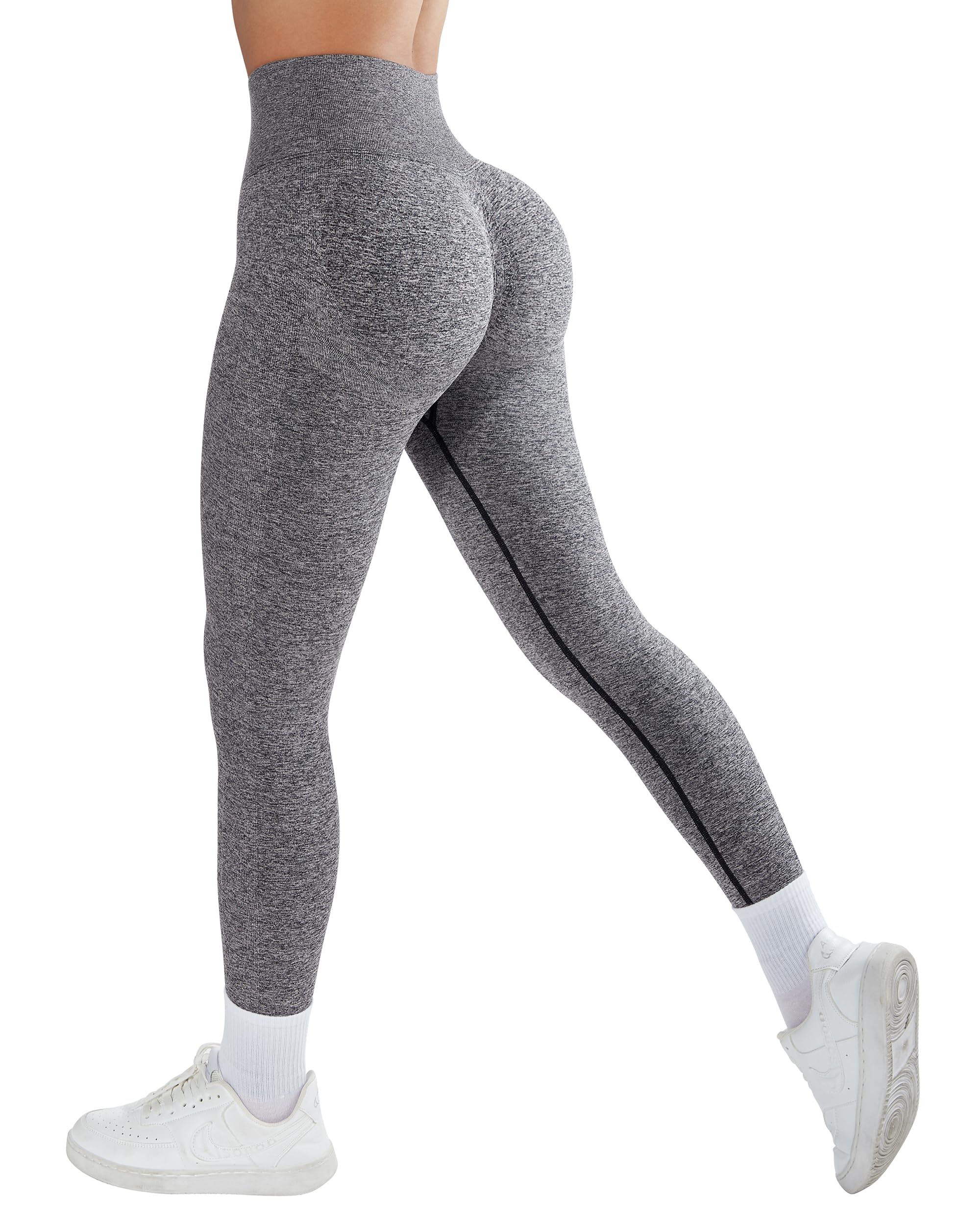 Women's Gym Leggings - Light Grey M-image-9a15bc1e-9421-4ba3-b026-2a8650f4c297-91976