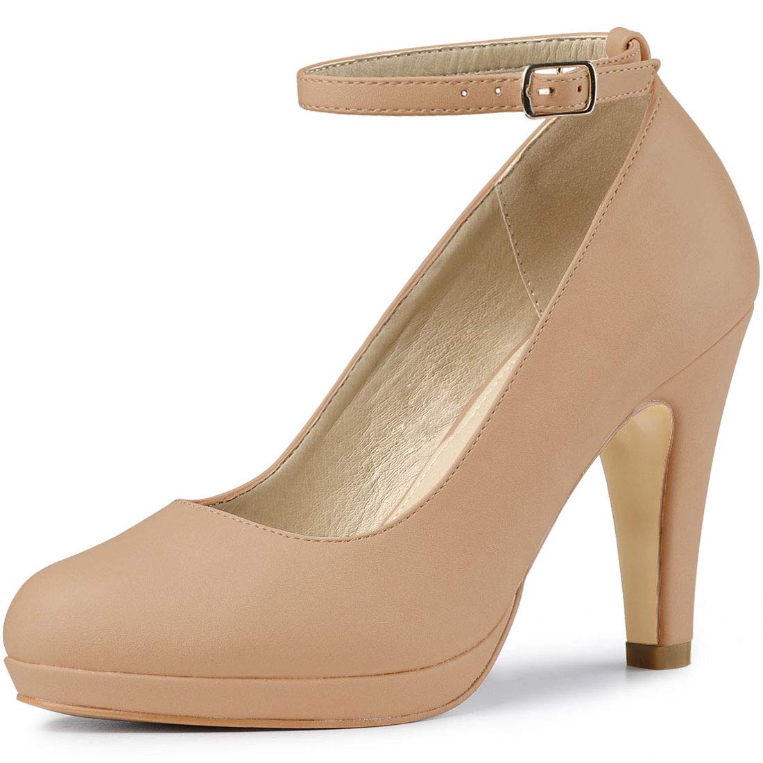 Women's Stiletto Court Shoes - Nude UK 4-image-31055132-ce60-42fa-887e-174dae507694-85990