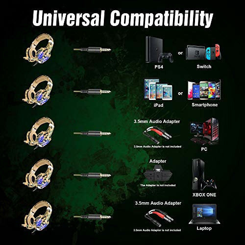 Bengoo G9000 Stereo Gaming Headset Para Ps4 Pc Xbox | Éxito