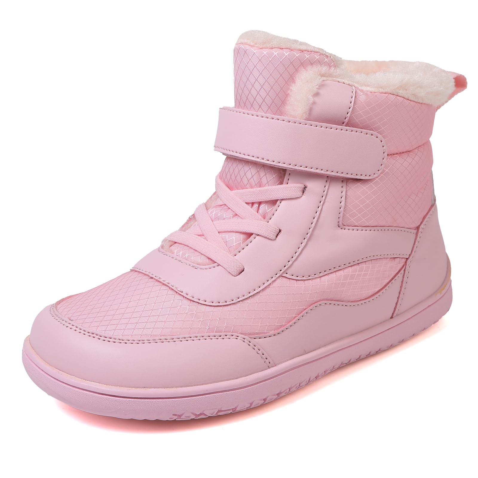 Kids Winter Boots Faux Fur Lined - Pink 3 UK-image-ed2f6966-5b9a-4f4b-8e20-e9e71571bc97-112045