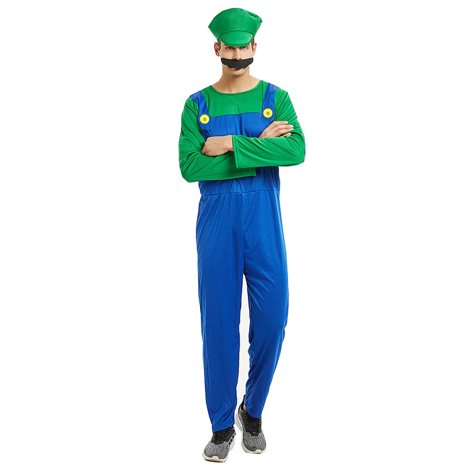 Plumber Brothers Fancy Dress Costume - Red XL-image-0fa8aca5-e9ad-43d1-a257-f41e7395d56a-118663