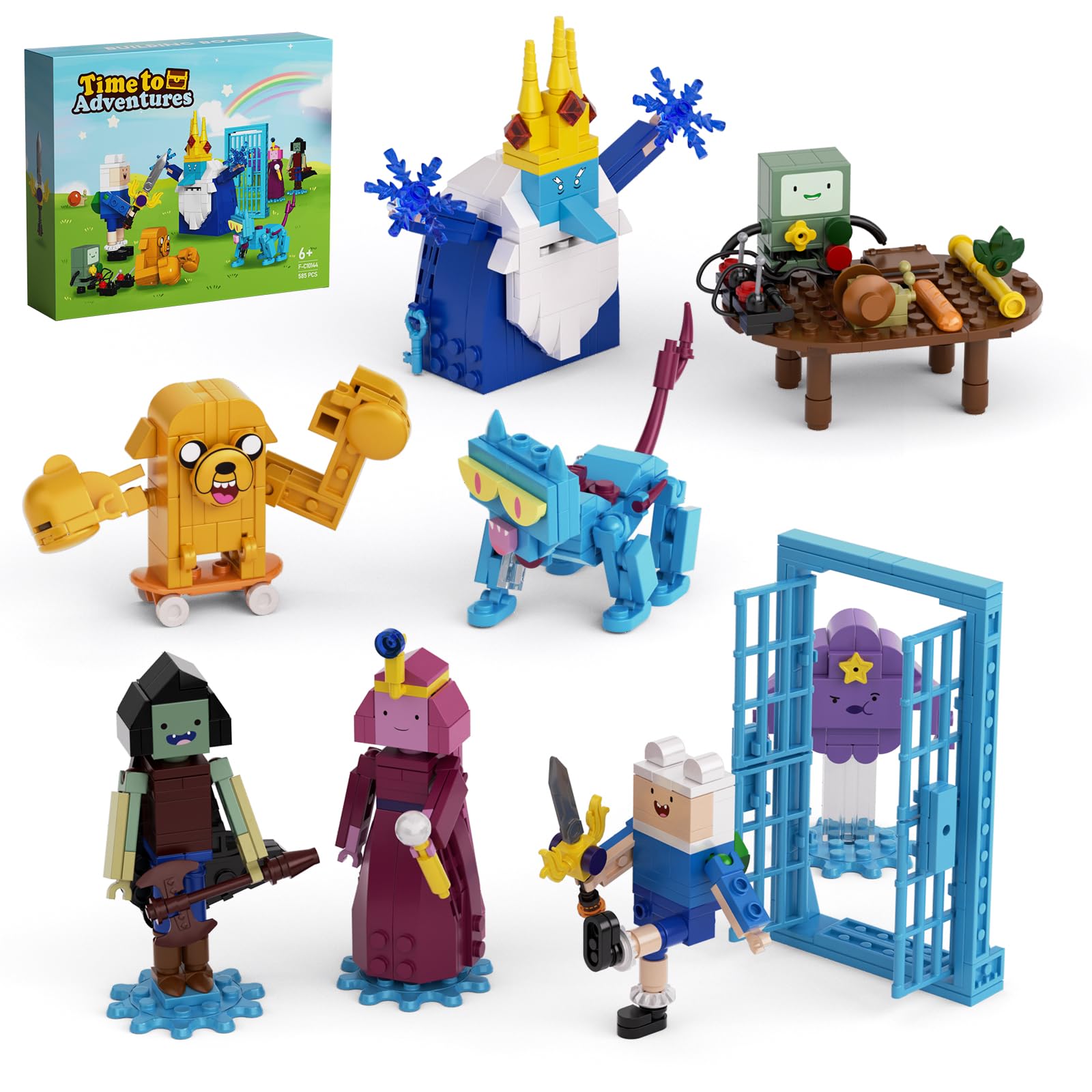 8-in-1 Action Figure Building Set - Multicolour F-C10144-image-518a61d0-49ae-4a54-875e-4e922440be87-117941