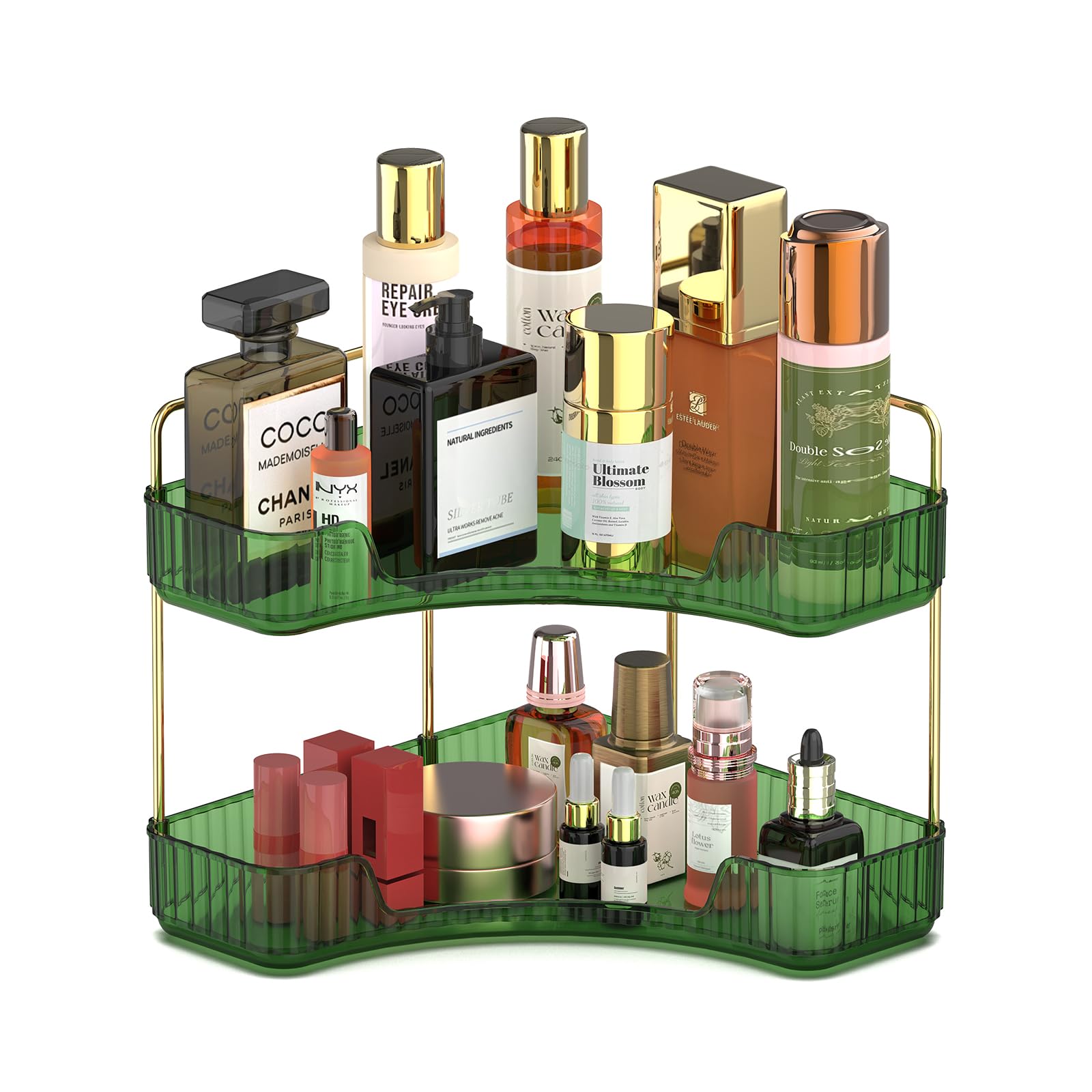 Large Green Acrylic Makeup Organiser Corner Trays-image-e1f12023-e86f-4850-9702-fcc03ae61aeb-54946