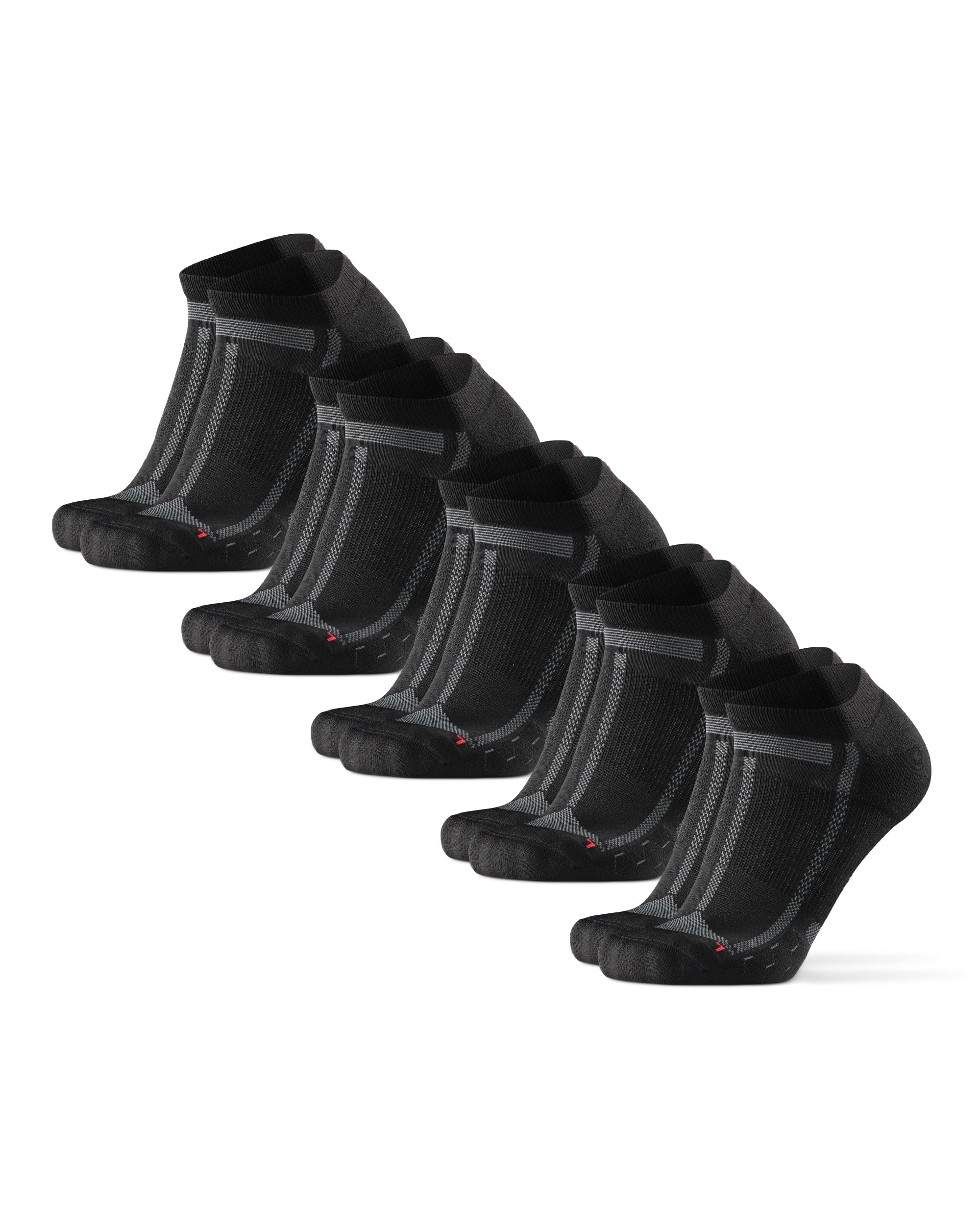 Ankle Running Socks 5 Pack - Black/Grey UK 3-5-image-e5bd7cf6-b0d5-496f-aea9-0a712a601177-95126