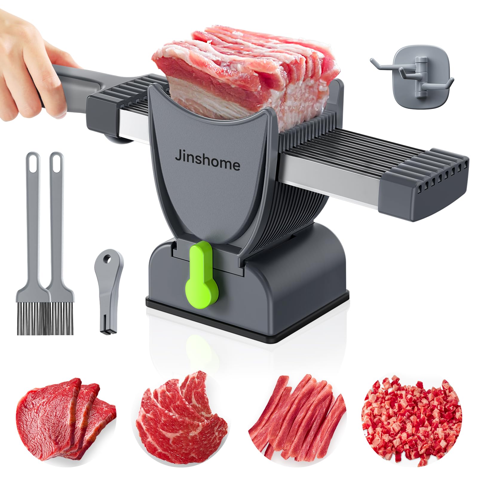 Manual Meat Slicer & Cleaver Knife Set - Silver-image-cbee3e5b-8f05-43c2-a7eb-376dc1270f31-4401