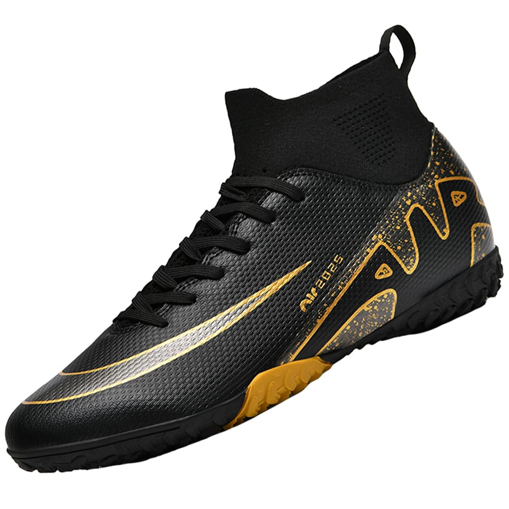 Boys Football Boots - Black UK2.5-image-f85fd05a-3f08-40dc-be30-6a1d17947b97-92496