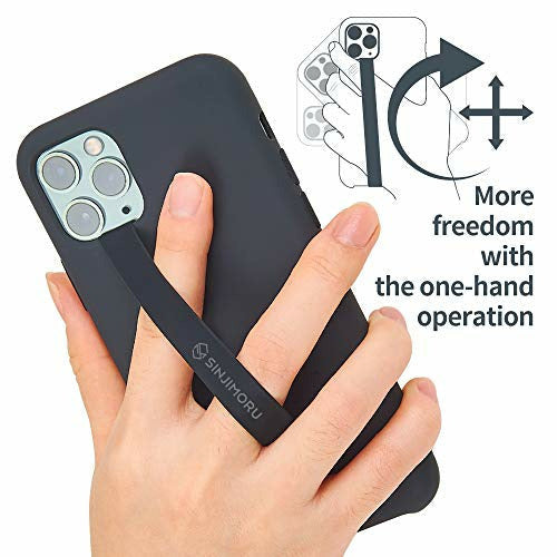 Sinjimoru Silicone Stretching Strap As Phone Grip Holder, Slim
