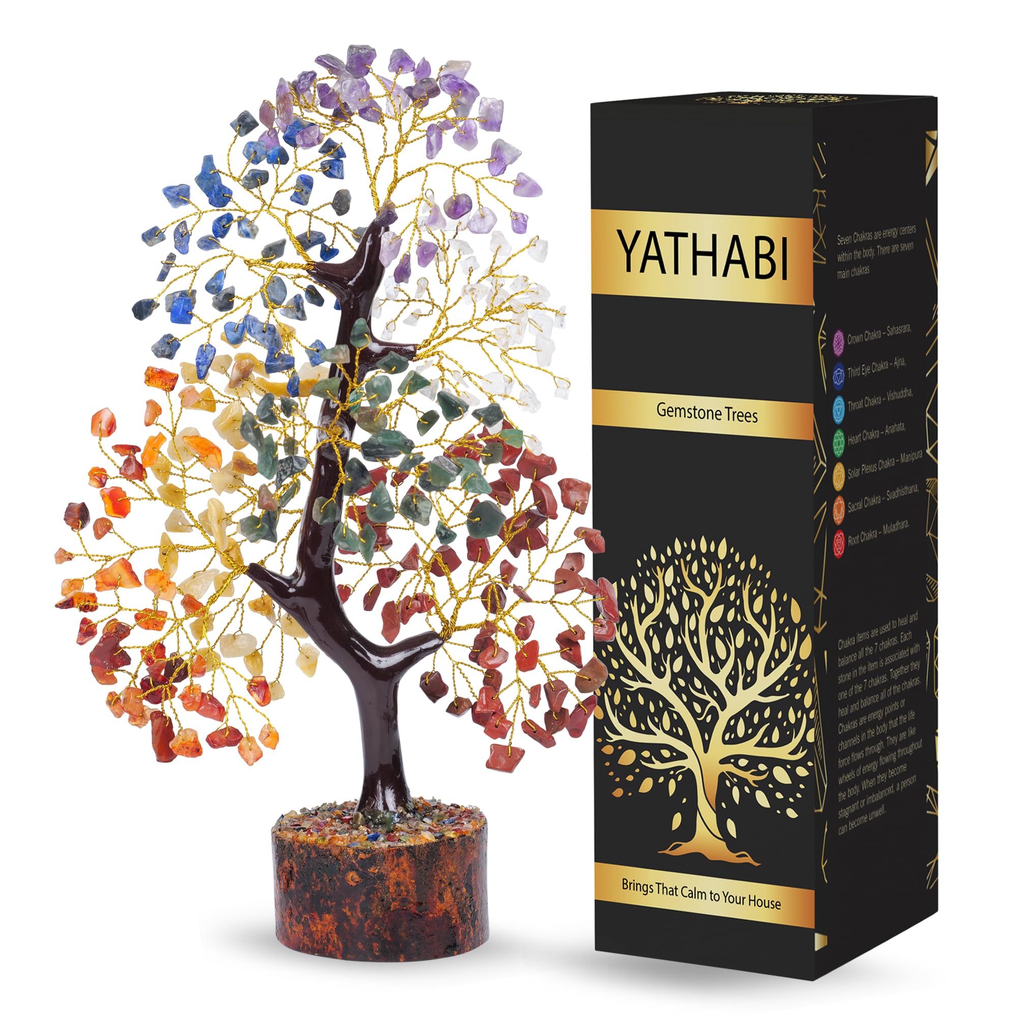 Seven Chakra Gemstone Tree Ornament - Red 10-12 Inches-image-e100137c-5fe8-49a8-87ae-743d1148229c-123464