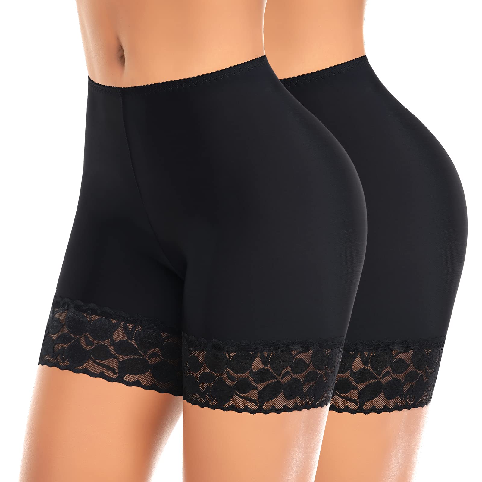 Women's Anti Chafing Shorts - Black+Black 3XL-image-36d2c65f-cbfe-4898-9cda-9a9113f259d6-111322