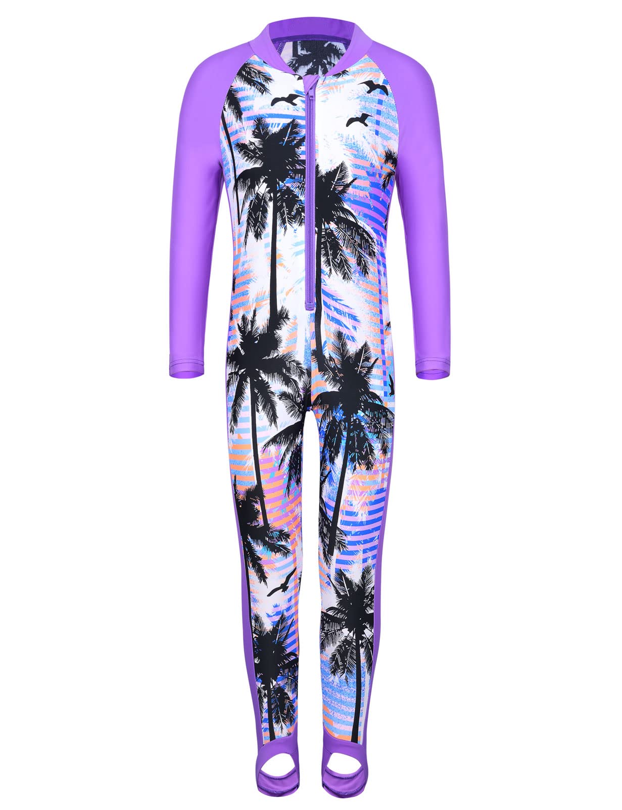 Kids UV Swimsuit Long Sleeve - B PurpleTree 2-3Y-image-e96ac8f9-2144-44ab-af73-018f10bca1ce-111044