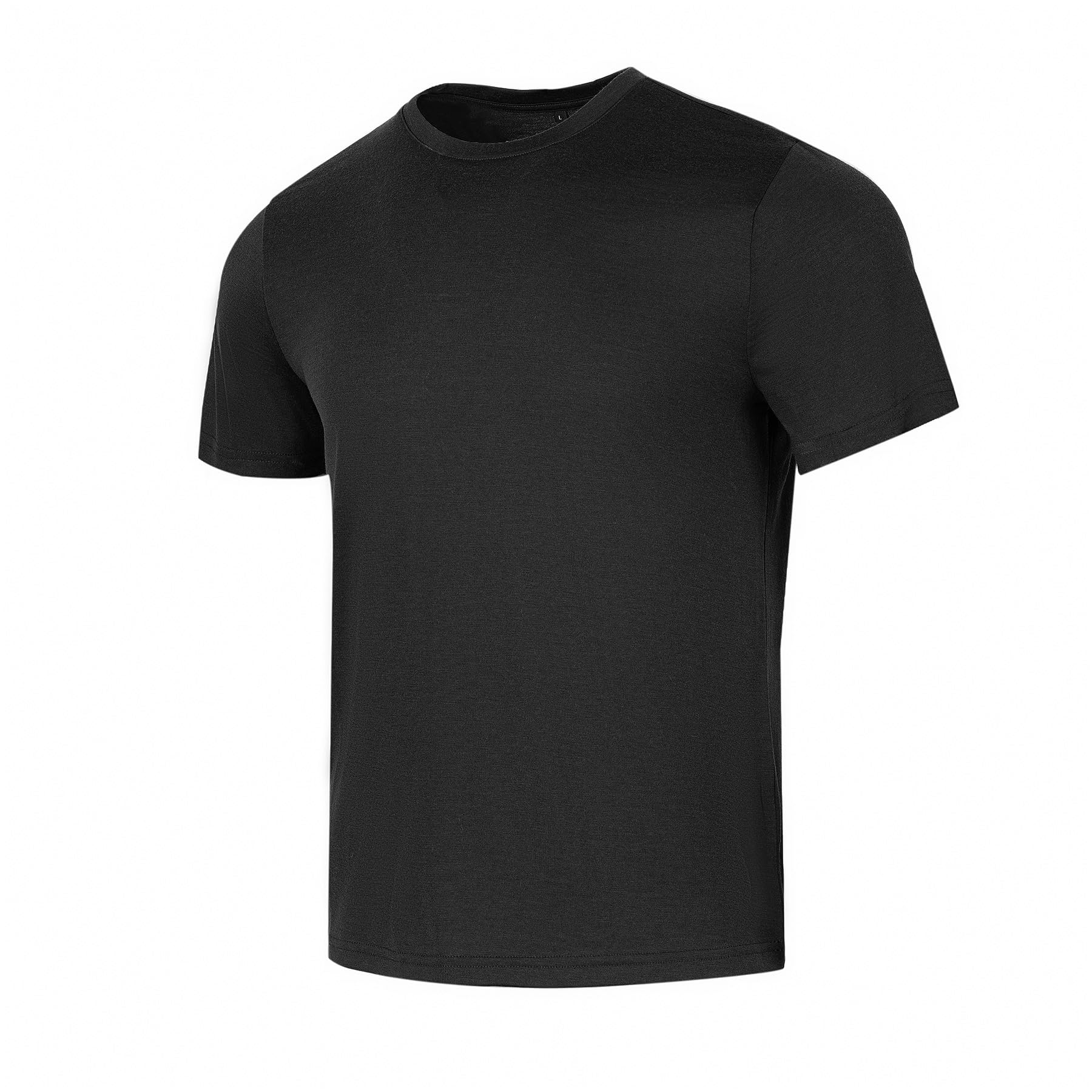 Men's Merino Wool Base Layer T-Shirt - Black L-image-0def6b6b-692e-4fa3-bec6-4ba0ff49491b-109729
