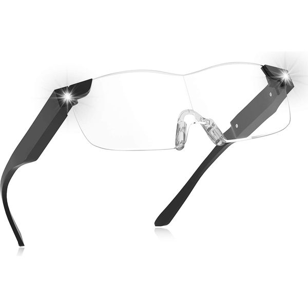 Rechargeable Magnifying Glasses LED - Black 200% Original-image-1b95ecef-e479-4b0c-8582-8ec9816cc61f-264016