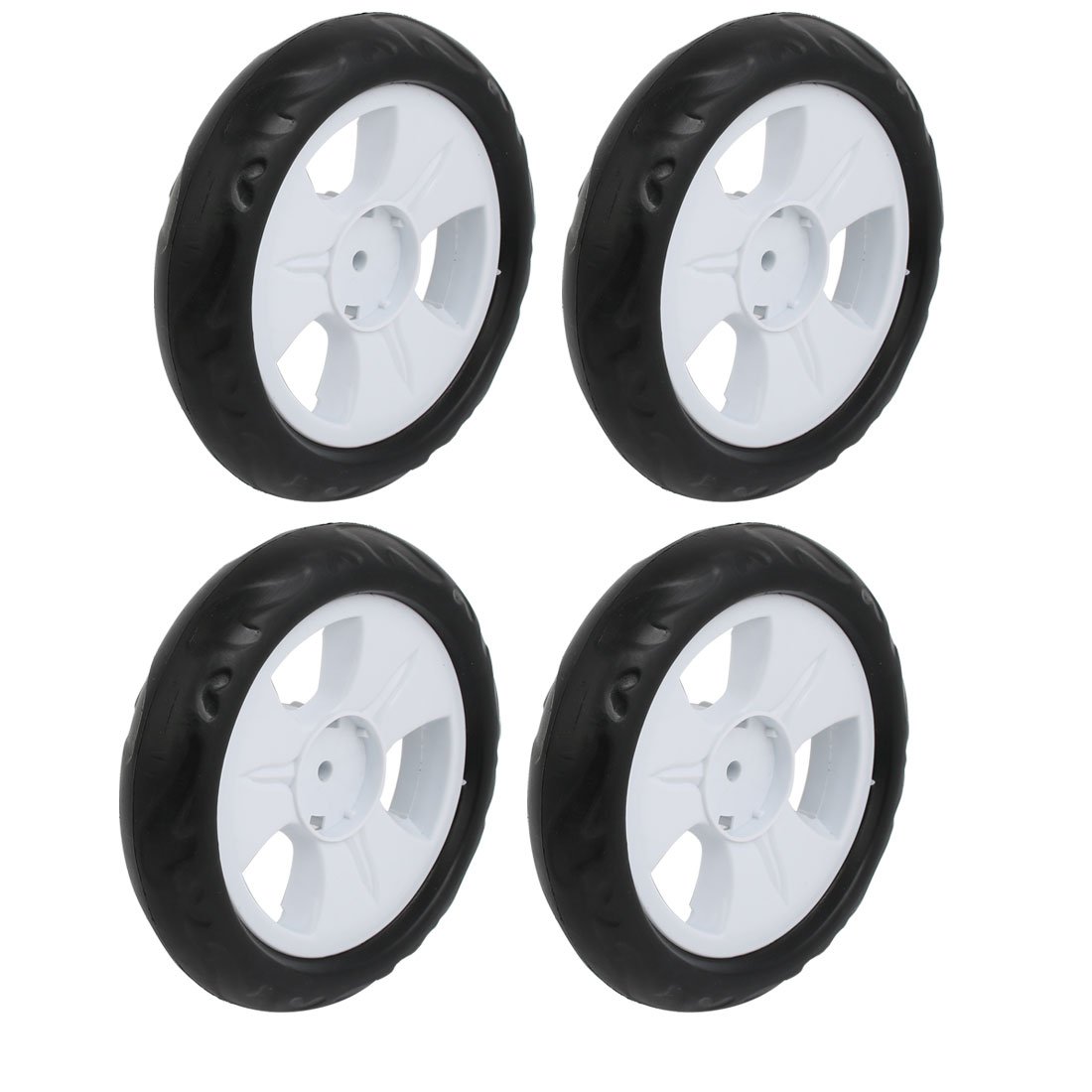 Single Wheel Pulley Roller 4 Pack - White 140mm-image-026a2219-4e10-4f9e-a2b4-b694e0f3417b-110903