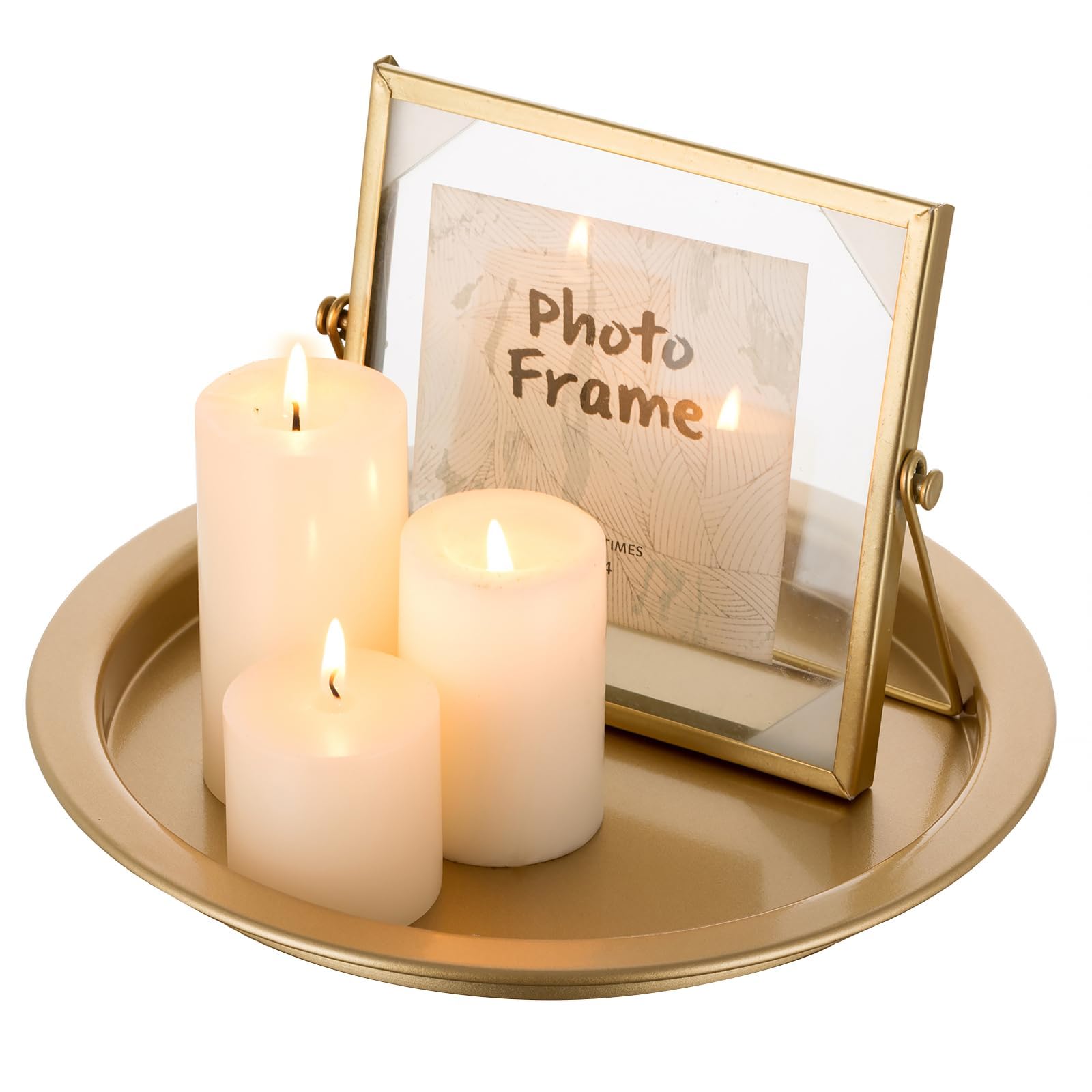 Elegant 25cm Gold Candle Tray - Decorative Metal Holder for Pillar Candles-image-167b4804-fd0f-4155-a7fb-bc91ba22d14b-51341