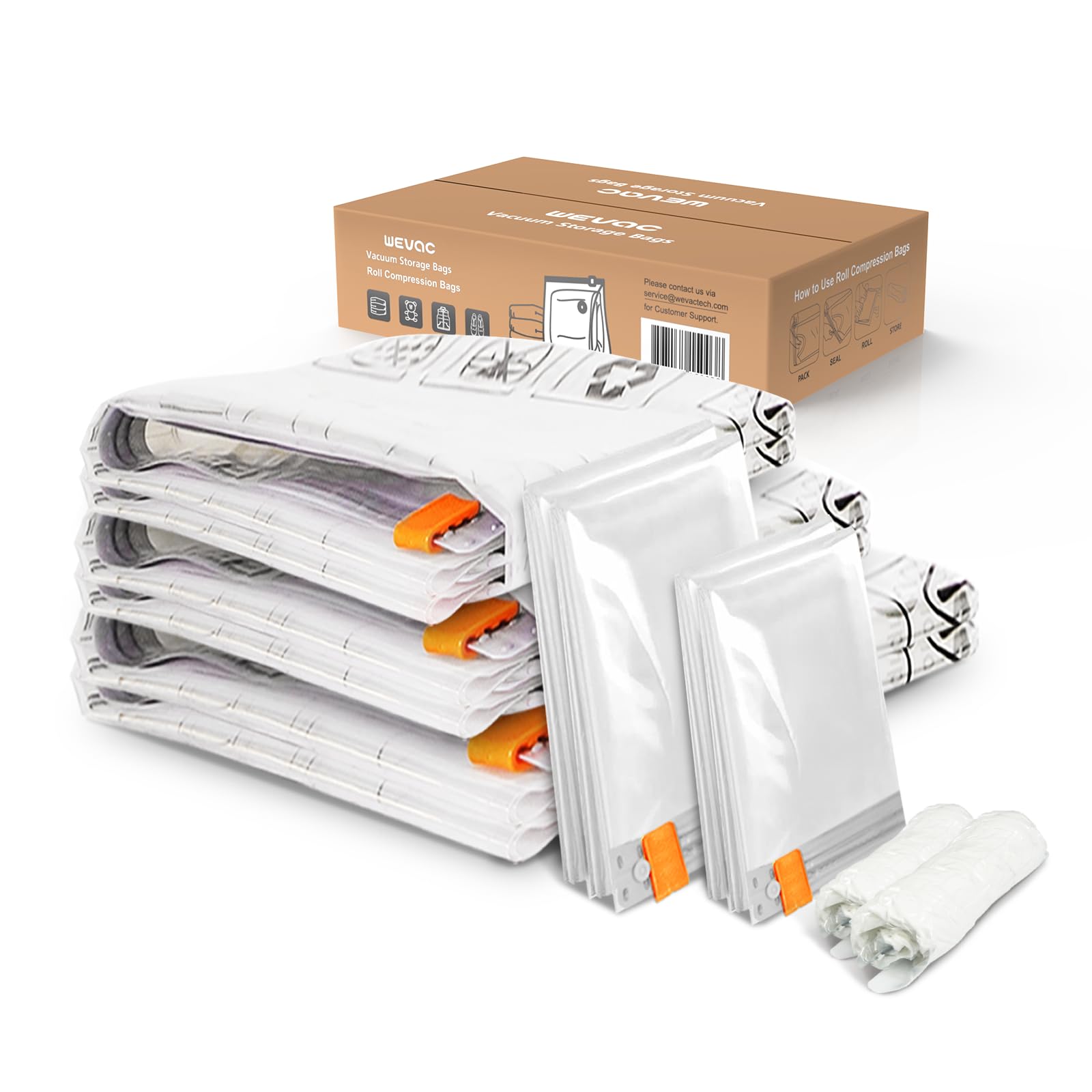 Vacuum Storage Bags Set - Clear 10 Combo-image-c494385a-0894-4e84-a1ea-04361d6f0a0b-114424