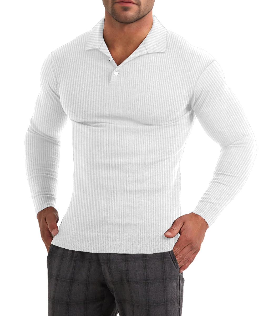 Men's Slim Fit Polo Shirt - White S-image-972d444d-21f5-4ee6-b54f-109cdefec013-111342