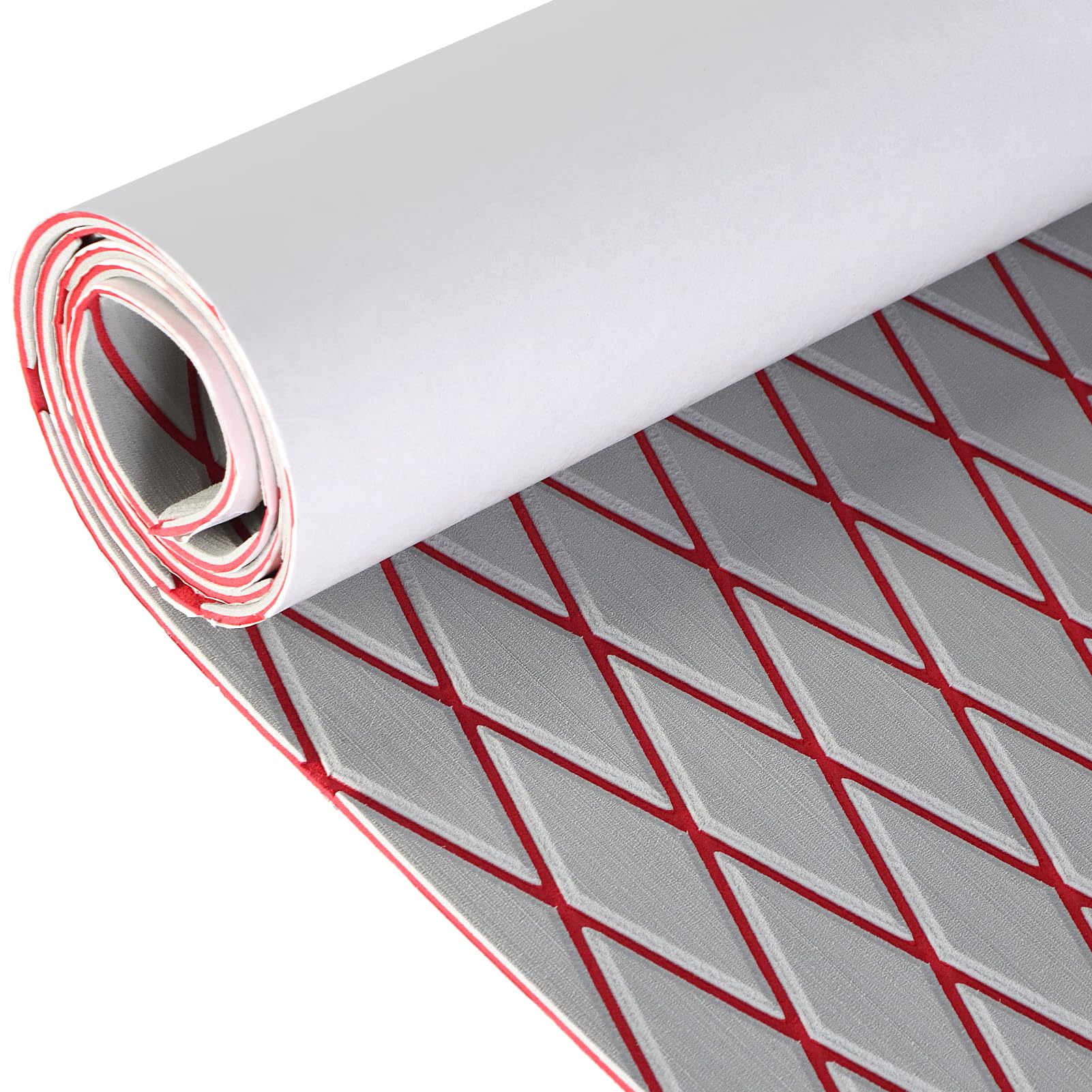 EVA Foam Boat Decking Mat Anti-Slip - Grey Red 190x70cm-image-9dd8707e-379e-4784-8485-8ca3d27bbc29-100775