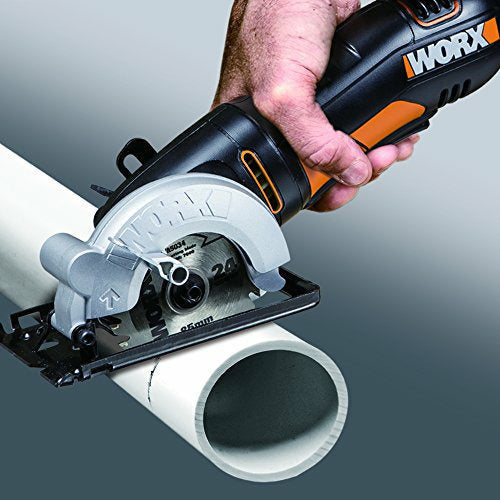 WORX WX423.1 85mm 400W Electric Compact Circular Saw Worxsaw X3 Blades Case Ebay WORX WX423.1 85mm 400W Electric Compact Circular Saw Worxsaw X3 Blades Case Ebay