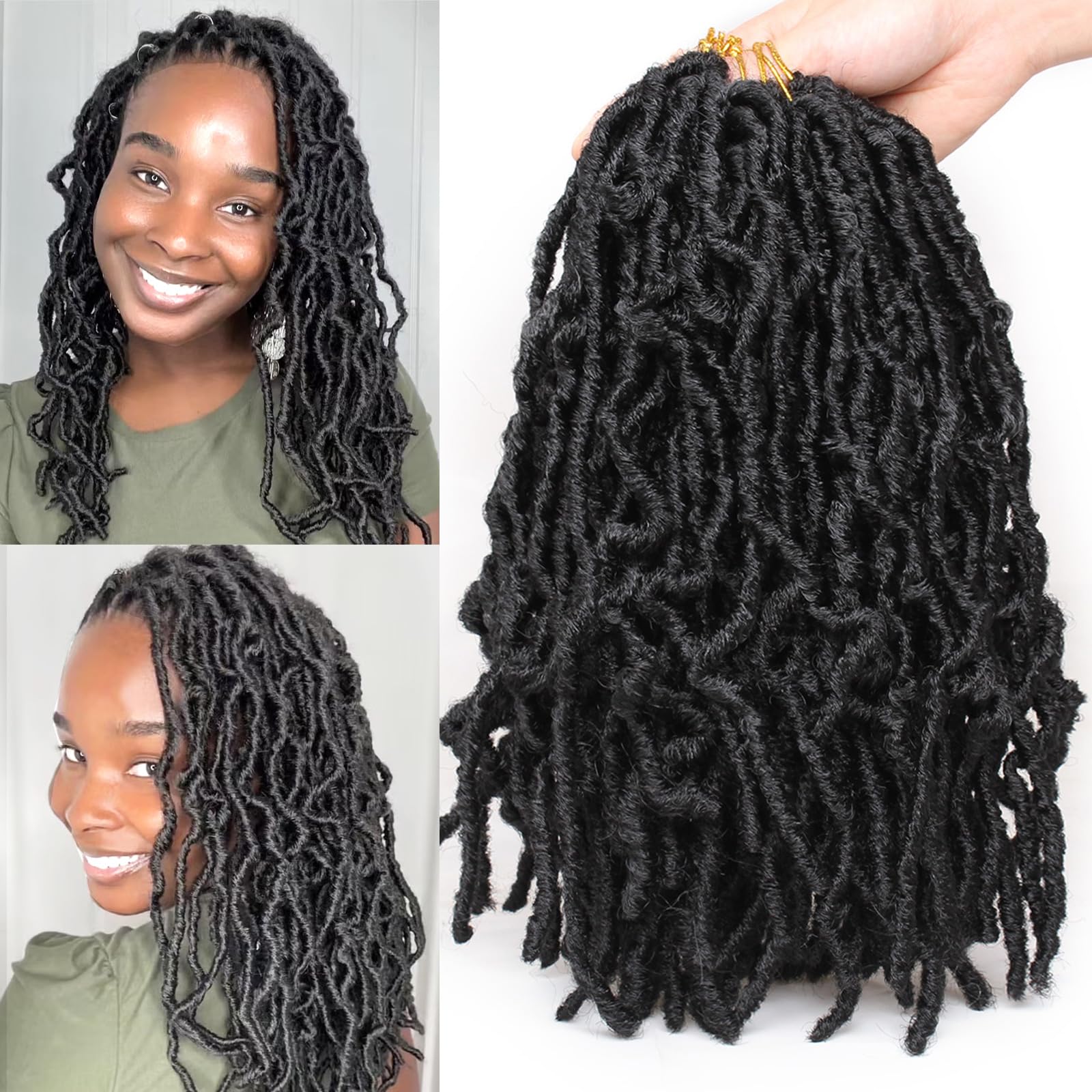 Faux Locs Crochet Hair 6 Pack - Black 12 Inch-image-e8fef177-63ad-4628-bc44-61cf0db08d07-121431