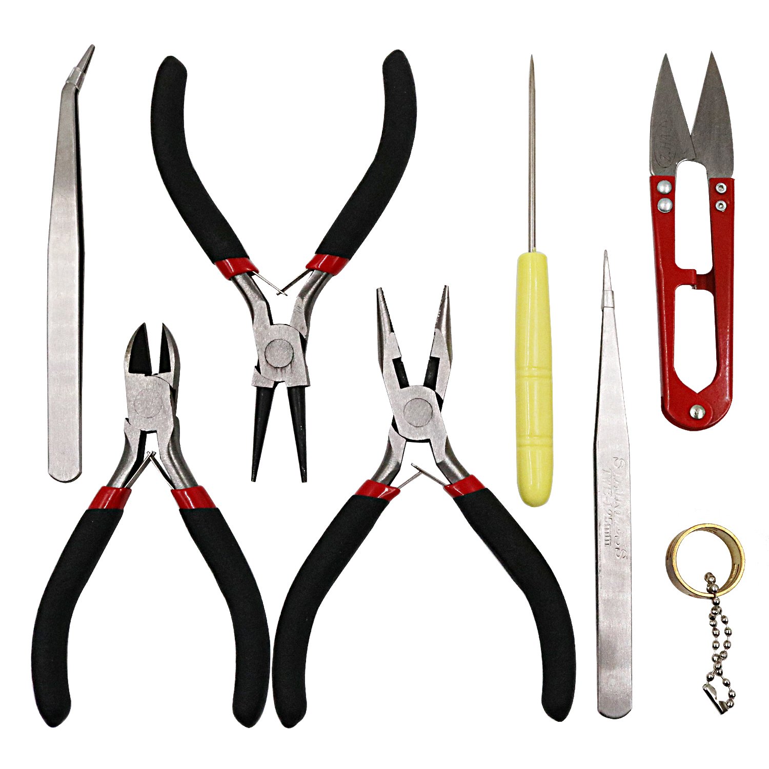 NIUPIKA Jewellery Pliers Set - Complete DIY Jewellery Making Kit with Tools & Case-image-f848b620-289c-4e88-8507-1b2144b70e49-47756
