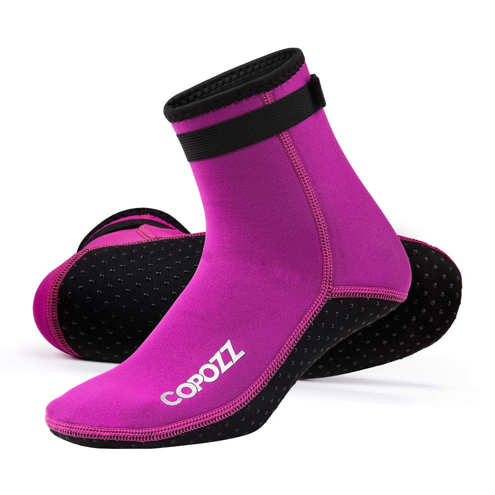 Neoprene Diving Socks Anti-Slip - Pink M-image-89e88392-cdea-4e7c-8d1e-33defeaace79-110112