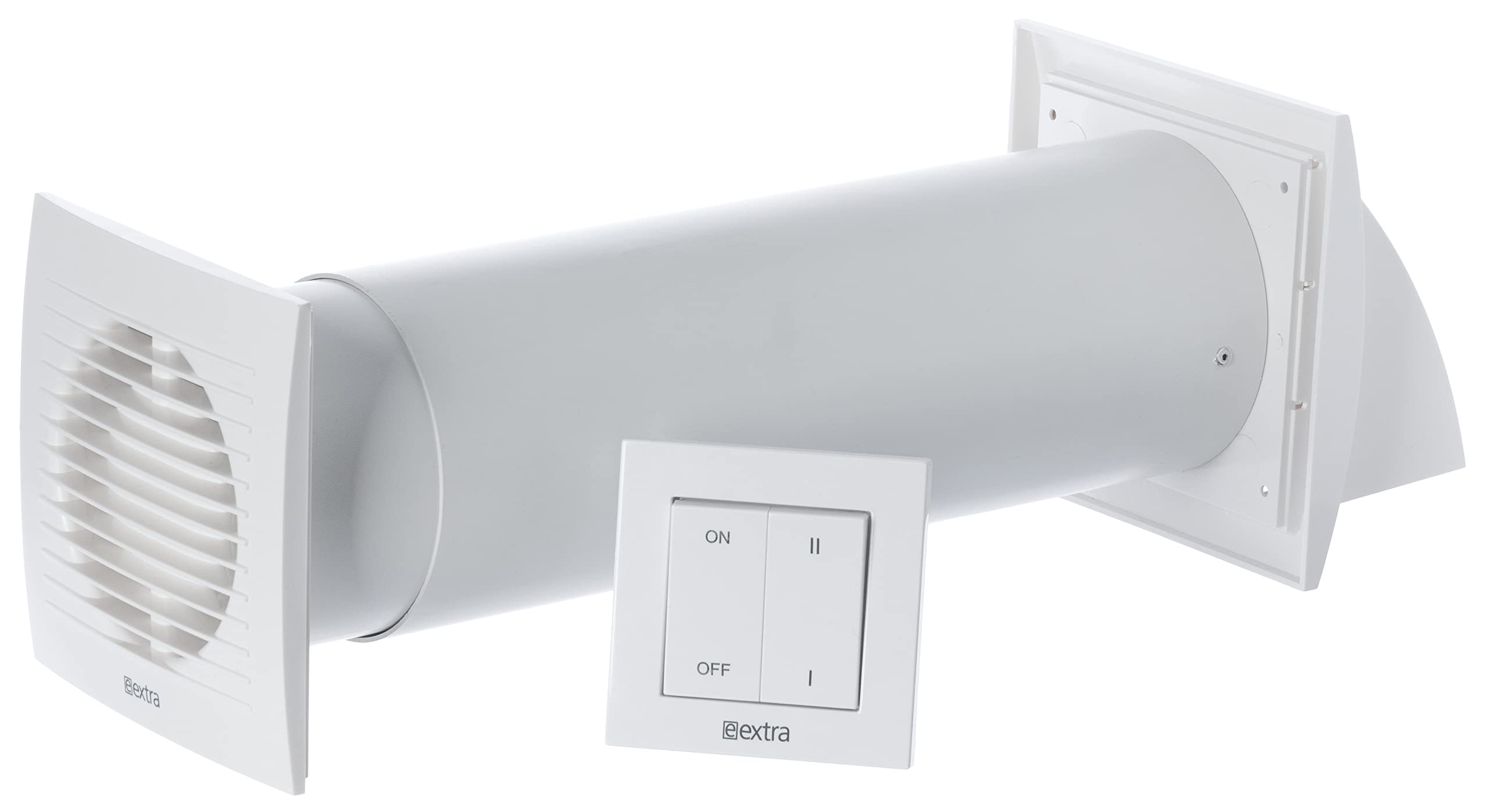 Single Room Heat Recovery System - White Ø125mm-image-bfae6ff5-83b4-4e37-8321-e9f49b977e17-109622