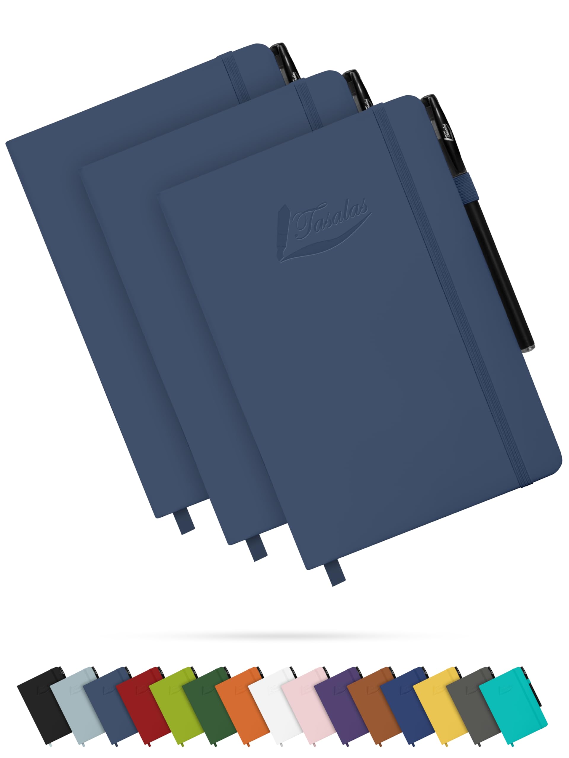 Tasalas Notebooks Pack A5 3 200 80 Blue A5, Expandable Note-Taking-image-a55d7e34-9691-493b-80d6-c51d3a60e5ff-43793