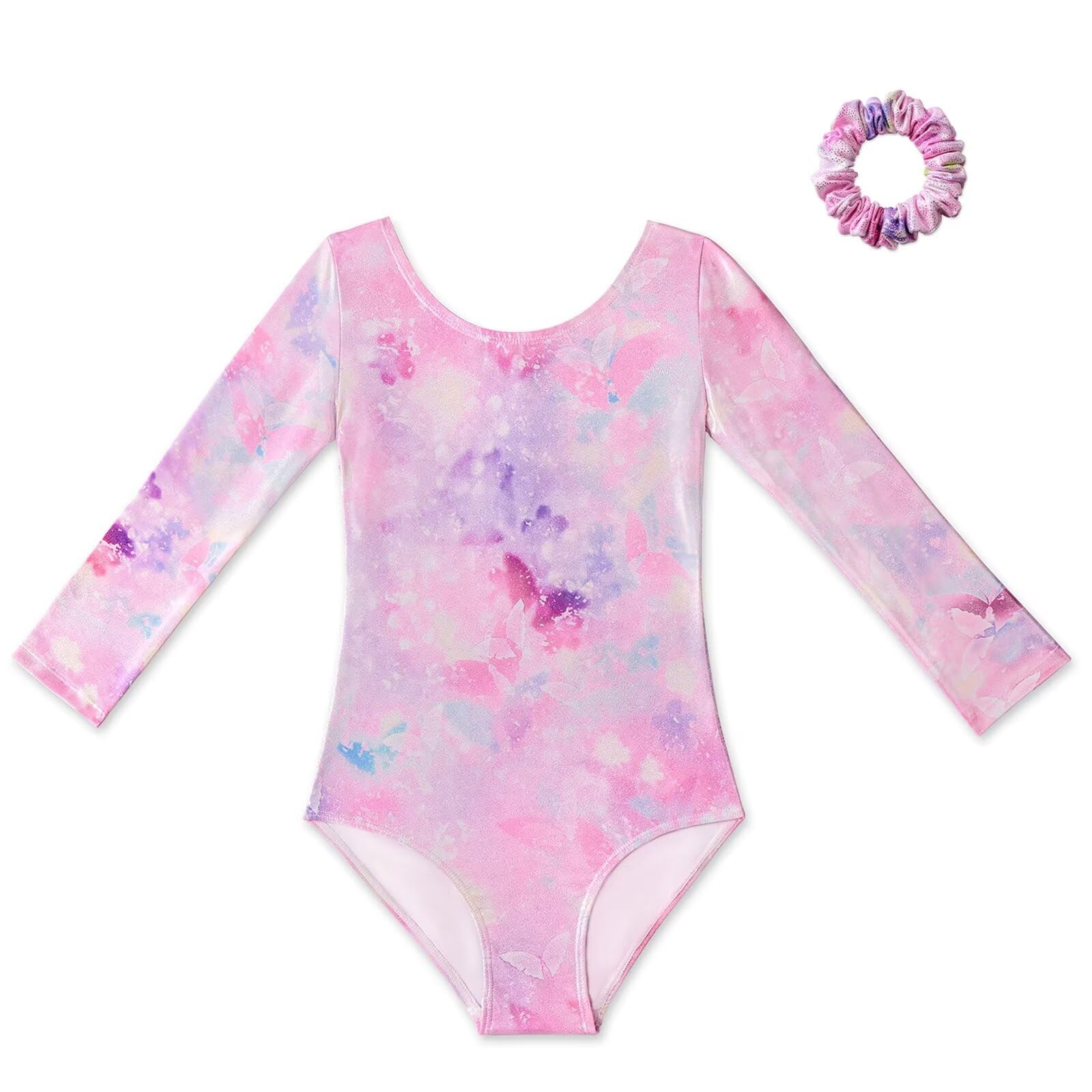 Girls Gymnastics Leotards Outfit, Sparkle Long Sleeve, Colourful Cartoon Stars, Ages 7-8, Bargain Price-image-74c50bf1-8d07-4043-a77e-7ae321055ef3-66915
