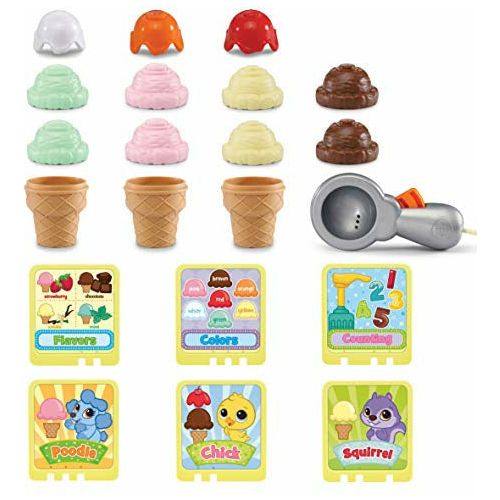 LeapFrog 80-600763 Scoop Learn Ice Cream Cart, Multicolour