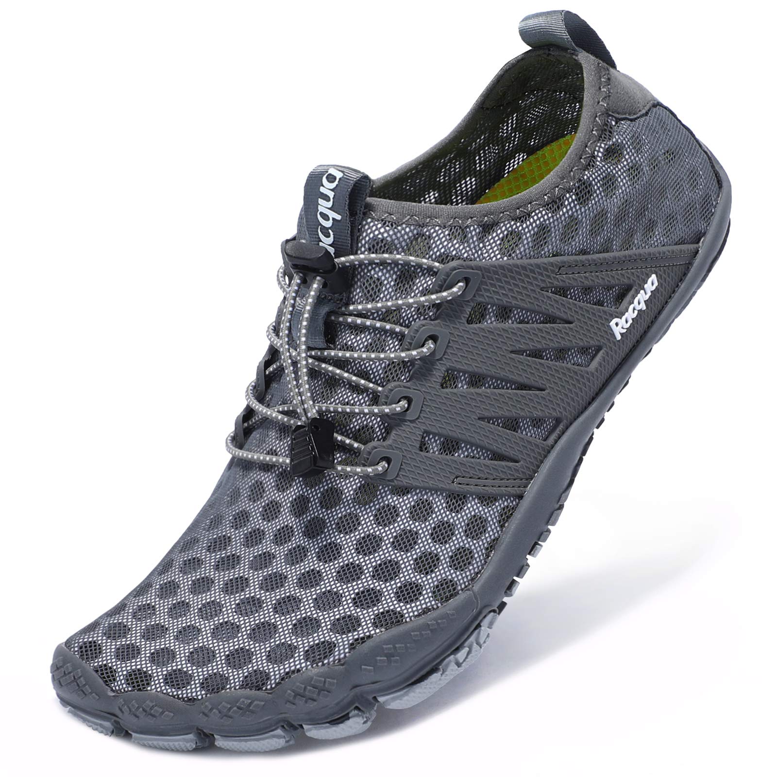 Swim Shoes Barefoot Aqua Water Footwear - Grey UK 7.5-image-971383f0-c038-4aed-86dd-1aa842fb5f50-88405