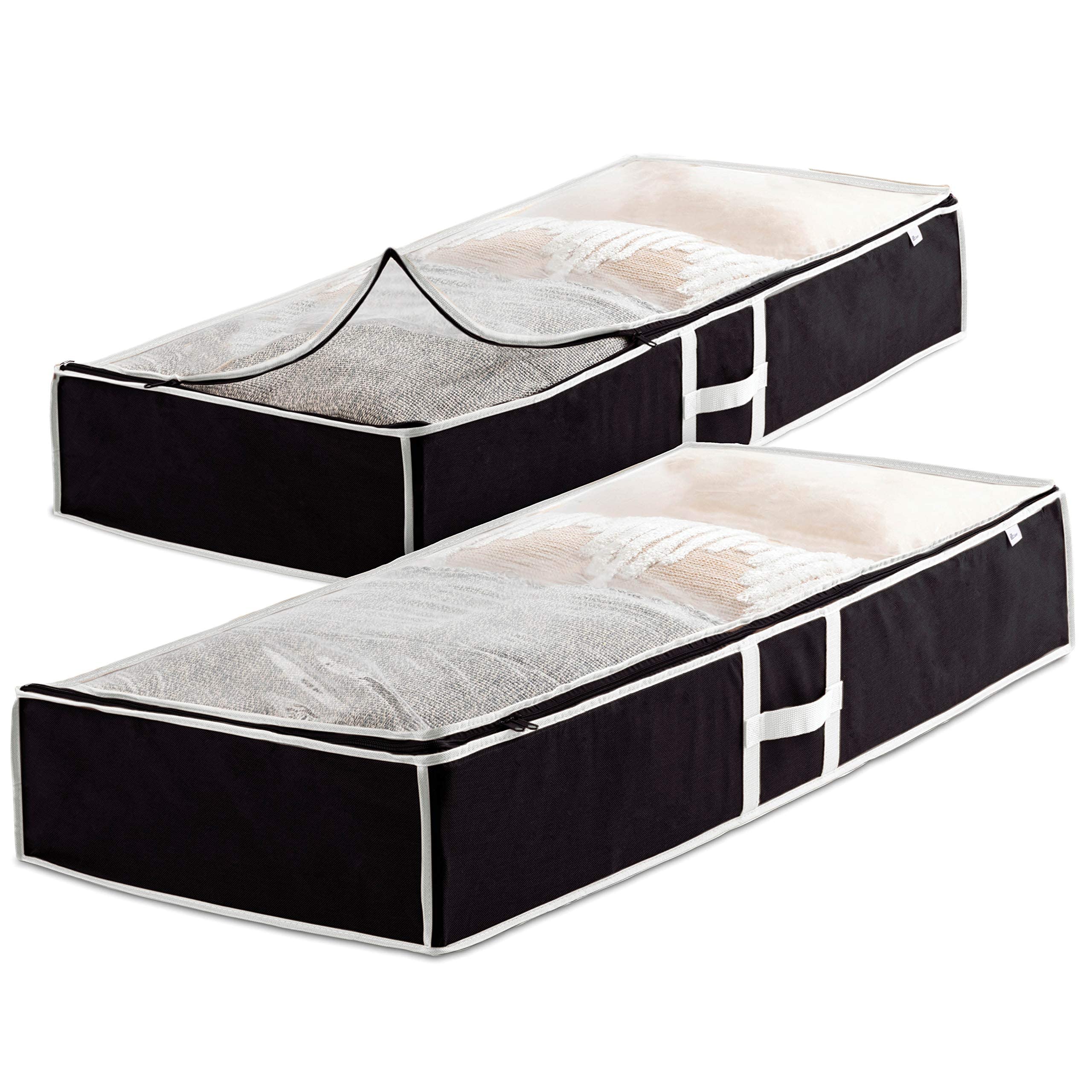 Premium Underbed Storage Bags 2-Pack - Non-Woven, Clear Top, Zip Closure for Bedding & Clothes-image-14cebf8c-fc6a-4b2f-8237-1a60a59b31e7-68335