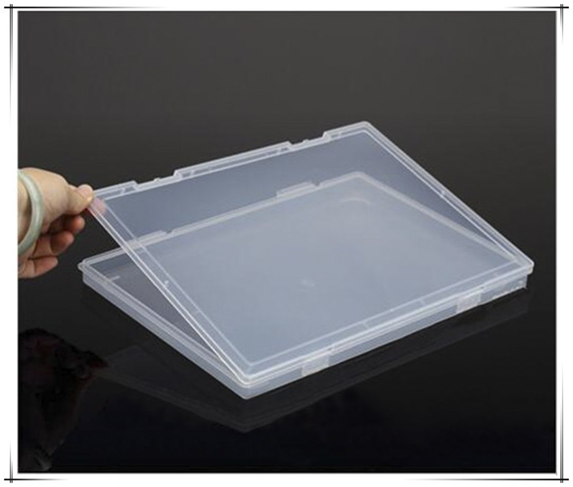 A4 File Storage Box - Clear 2PCS-image-1ac99aca-cb9c-4a7c-b7a9-57d266dd46b8-117149