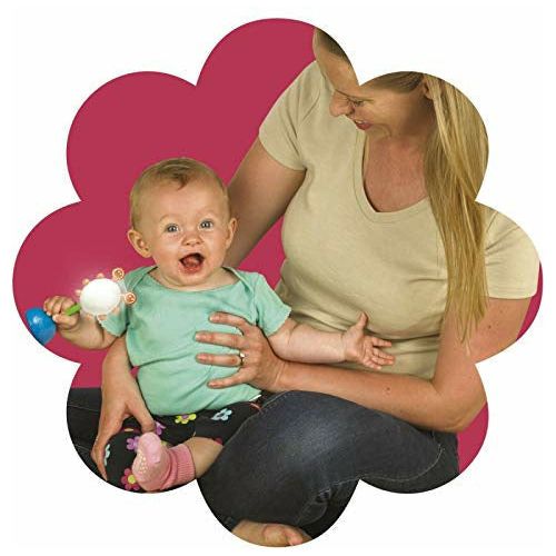 LAMAZE Rainbow Glow Baby Rattle Toy Cute Light Up Baby Toy That