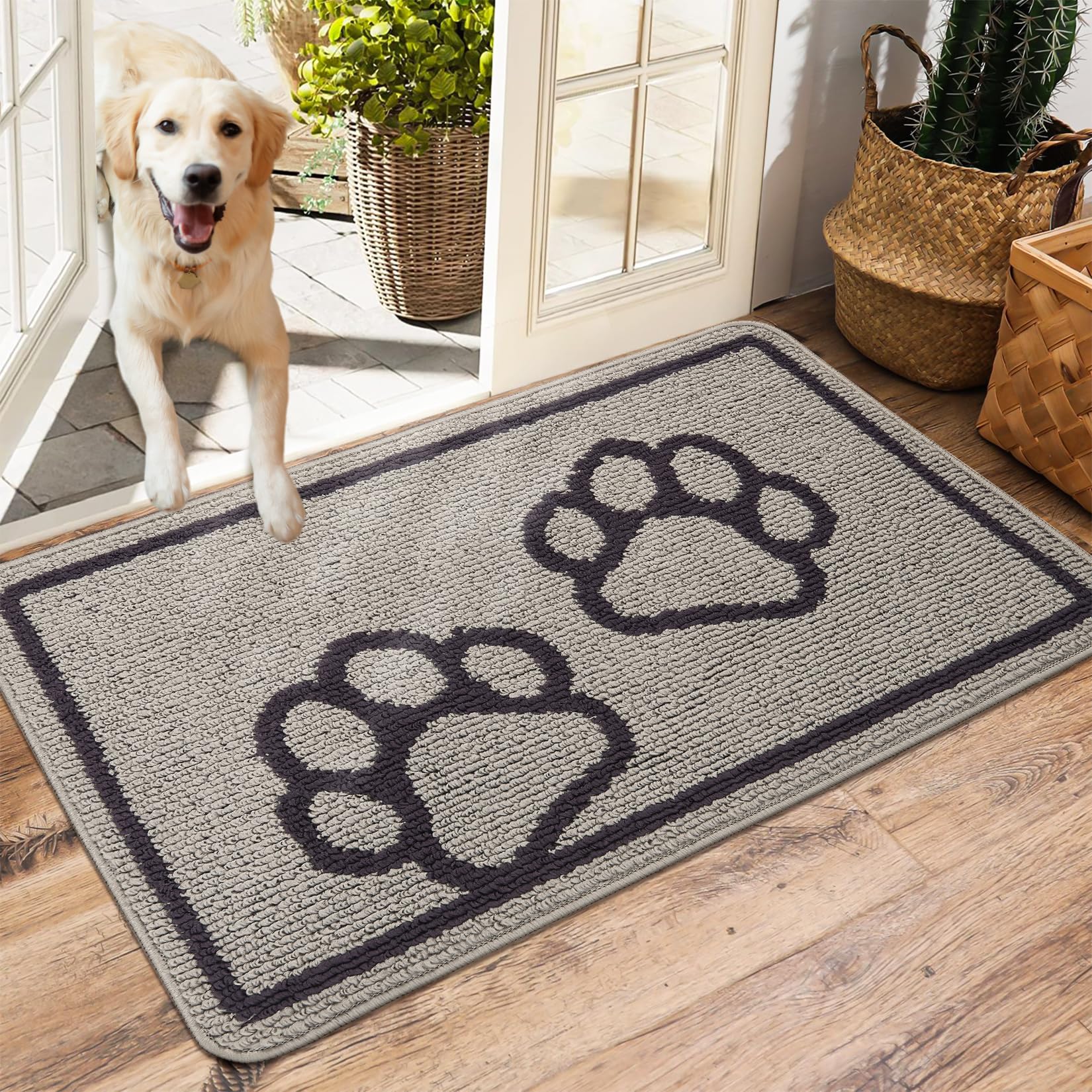 Dark Grey 50x80cm Washable Non-Slip Door Mat-image-d6393aae-fd34-419d-af2d-347bab79abf2-53274