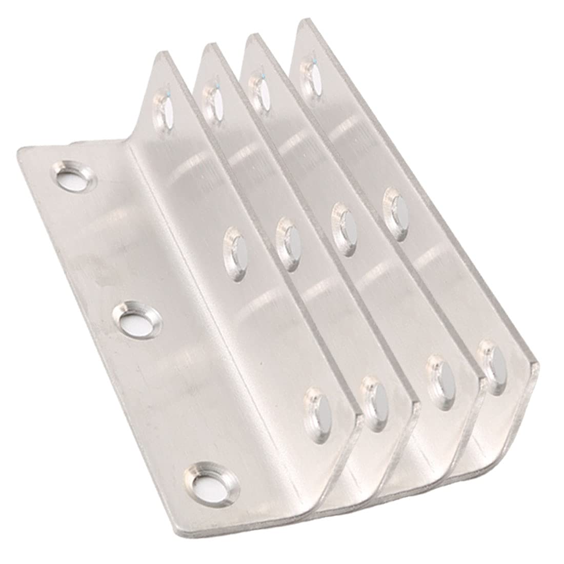 sourcing map Angle Bracket Metal Corner Fastener L 4pcs 100x25mm-image-7baa0739-16c9-48da-9e94-c59c4c6c5349-60874