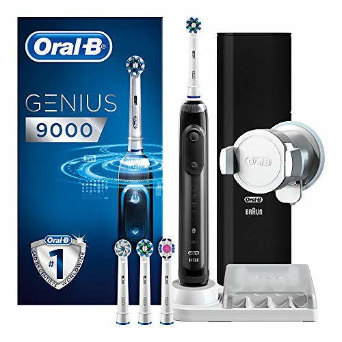 Oral-B Genius 9000 CrossAction Electric Toothbrush, 1 Black App